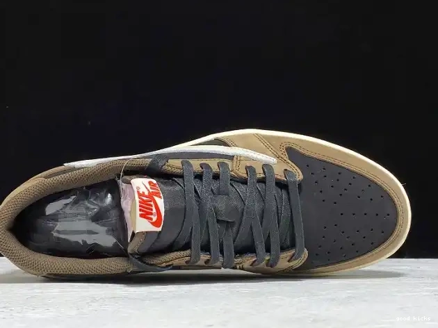 Cheap CQ4277-001 SP OG x Low Scott Jordan Mocha Air Travis 1 Dark 0620